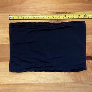 ♥ Black Bandeau Bikini Top